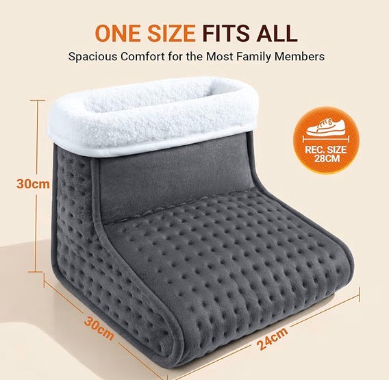 Electric Foot Warmer - 6 Heat Settings